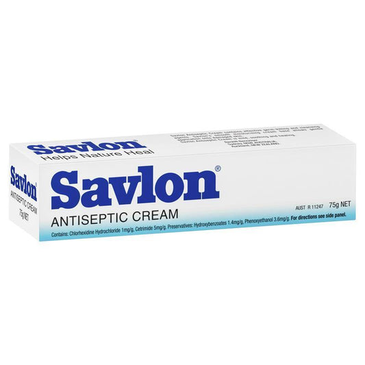 Savlon Antiseptic Cream 75g - Soothing Relief for Cuts & Grazes-Auzzi Store
