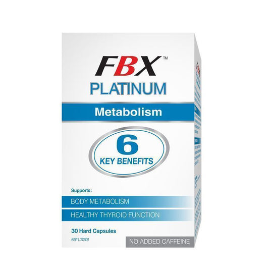 FBX Platinum Metabolism - 30 Capsules for Enhanced Energy