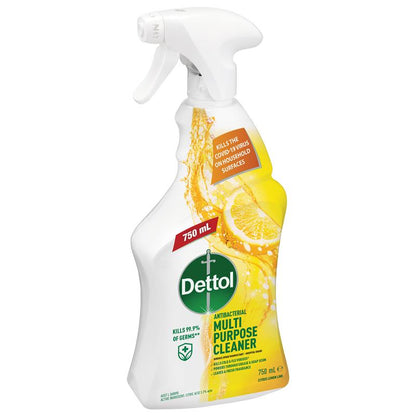Dettol Multipurpose Cleaner Citrus Lemon Lime Trigger Spray - 750ml