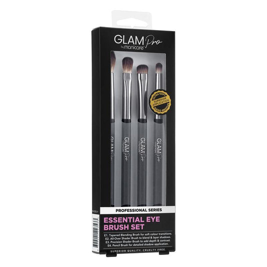 Glam By Manicare Pro Essential Eye Brush Set - Must-Have Tools – view 2