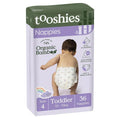 Tooshies Eco Nappies with Organic Bamboo Size 4 Toddler (10-15kg) - 36 Pack