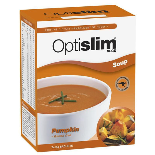 OptiSlim VLCD Pumpkin Soup - 7 x 55g-Auzzi Store