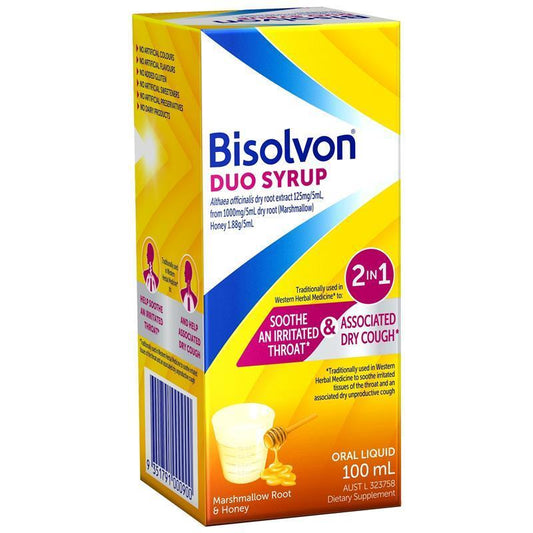 Bisolvon Duo Cough Syrup - 100ml