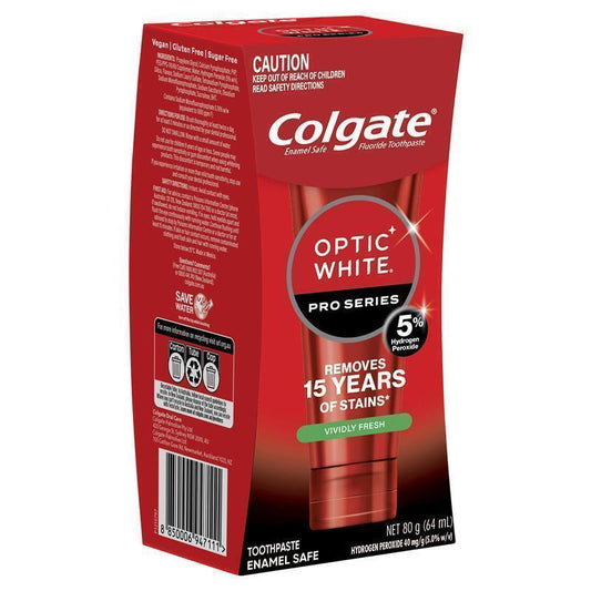 Colgate Optic White Pro Series Vividly Fresh Toothpaste 80g