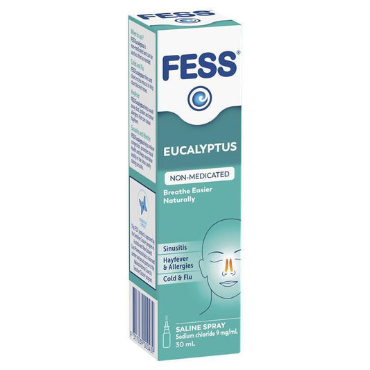 Fess Eucalyptus Nasal Spray 30ml - Natural Relief for Nasal Congestion-Auzzi Store