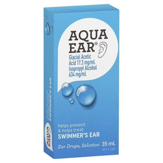 Aquaear Ear Drops - 35mL for Swimmer's Ear Relief-Auzzi Store