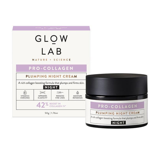 Glow Lab Pro Collagen Plumping Night Cream 50g - Boost Your Skin's Radiance