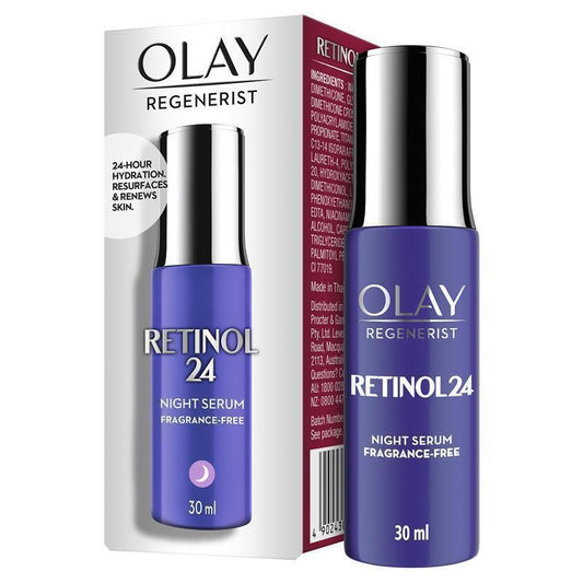 Olay Regenerist Retinol 24 Night Serum - Fragrance Free 30ml - Auzzi Store