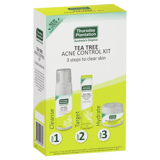 Thursday Plantation Tea Tree Clear Skin and Acne Control Pack - Auzzi Store