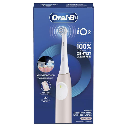Oral-B iO Series 2 Electric Toothbrush - Blush Pink-Auzzi Store