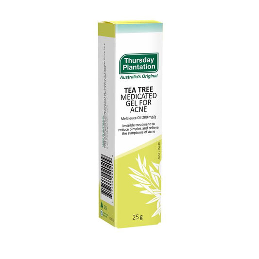 Thursday Plantation Tea Tree Medicated Gel for Acne 25g - Target Pimples Effectively-Auzzi Store