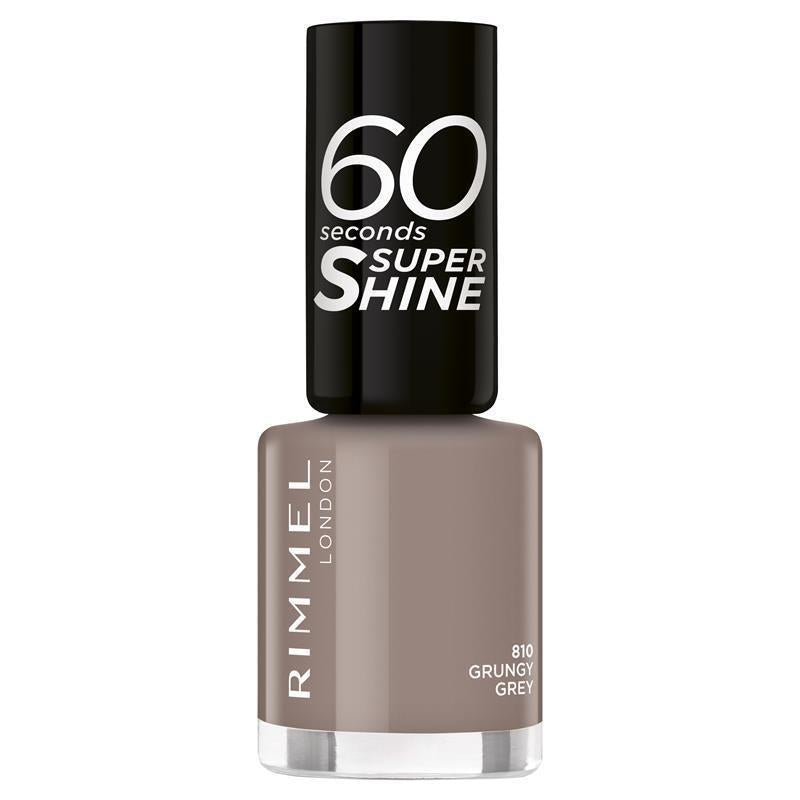 Rimmel 60 Second Nail Polish 810 Grunery Grey