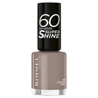 Rimmel 60 Second Nail Polish 810 Grunery Grey