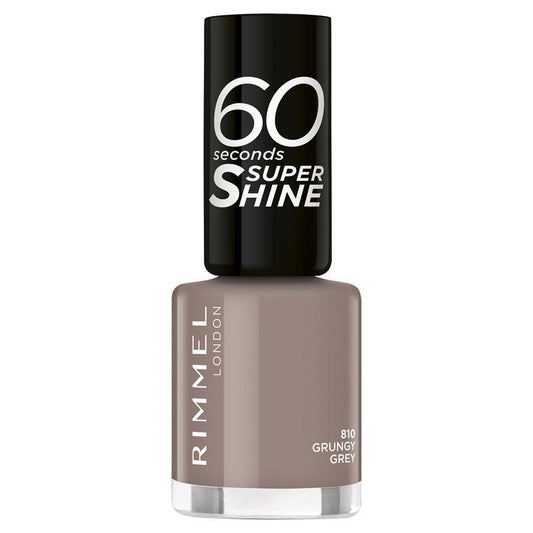 Rimmel 60 Second Nail Polish 810 Grunery Grey