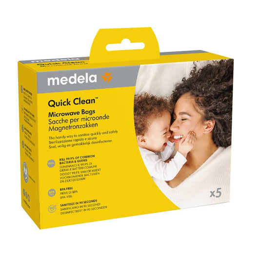 Medela Quick Clean Microwave Bags - 5 Pack-Auzzi Store