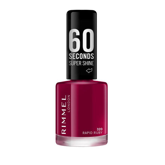 Rimmel 60 Seconds Nail Polish Rapid Ruby - Auzzistore