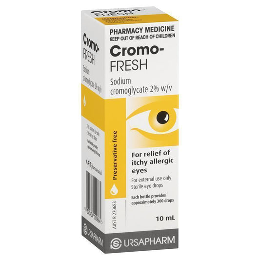 Cromo-FRESH® Eye Drops - 20mg/mL, 10mL-Auzzi Store