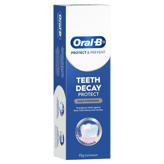 Oral-B Teeth Decay Protect Gentle Whitening Toothpaste - 95g