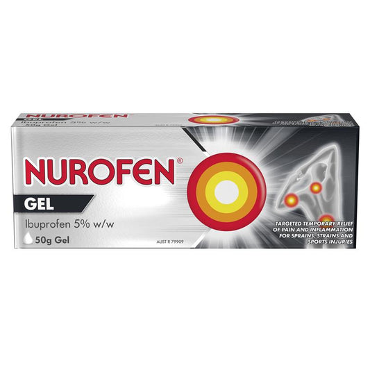 Nurofen Pain and Inflammation Relief Gel - 50g-Auzzi Store