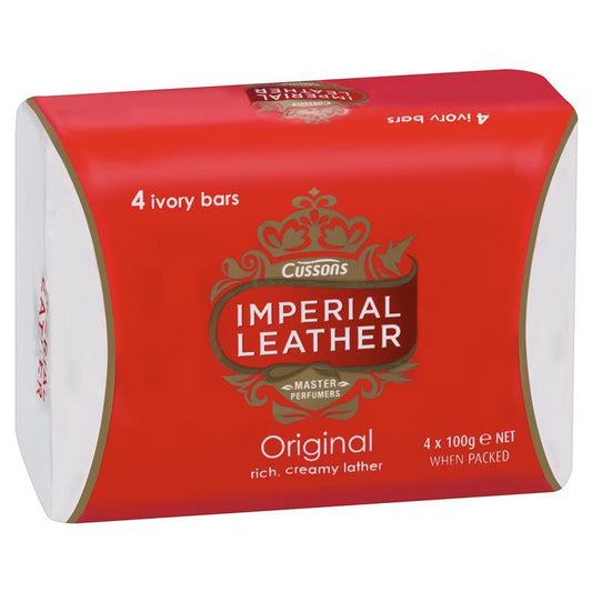 Cussons Imperial Leather Soap Pack 4 - Luxurious Cleansing Bars-Auzzi Store