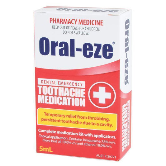 Oral Eze Dental Emergency 5ml - Quick Relief for Dental Discomfort-Auzzi Store