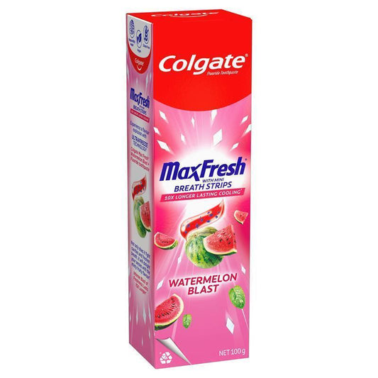 Colgate Max Fresh Toothpaste - Watermelon Flavor 100g-Auzzi Store