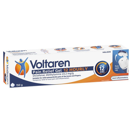 Voltaren Pain Relief Gel 12 Hourly – 150g-Auzzi Store