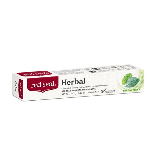 Red Seal Herbal Toothpaste 100g - Natural Plaque Fighter-Auzzi Store