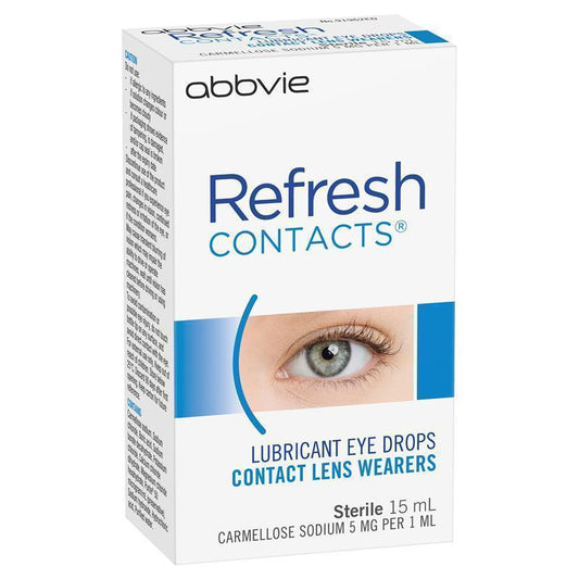 Refresh Contact Eye Drops 15ml - Comfort for Contact Lens Wearers-Auzzi Store