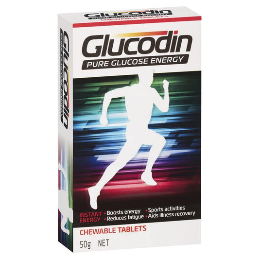 Glucodin Pure Glucose Energy Chewable Tablets - 32 Tablets-Auzzi Store