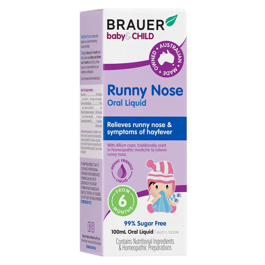 Brauer Children's Runny Nose Relief - 100ml-Auzzi Store