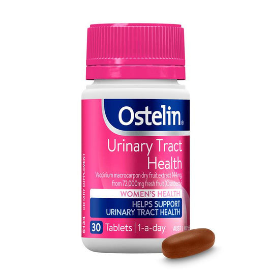 Ostelin Urinary Tract Health 30 Tablets - Support for Women