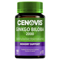 Cenovis Ginkgo Biloba 2000mg - 100 Tablets for Memory & Cognitive Support