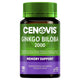 Cenovis Ginkgo Biloba 2000mg - 100 Tablets for Memory & Cognitive Support