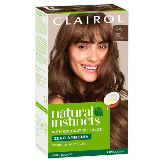 Natural Instincts 6A Tweed - Light Cool Brown Semi-Permanent Hair Colour - Auzzi Store
