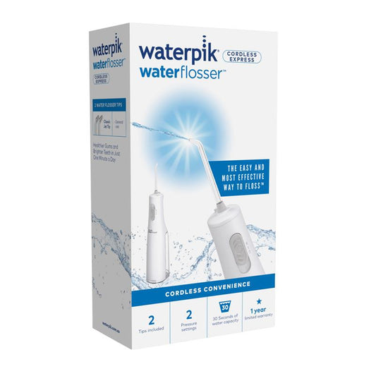Waterpik Cordless Express Water Flosser - White - 1 Pack