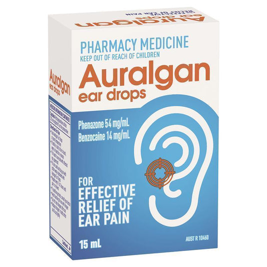 Auralgan Ear Drops 15mL - Effective Relief for Ear Pain-Auzzi Store