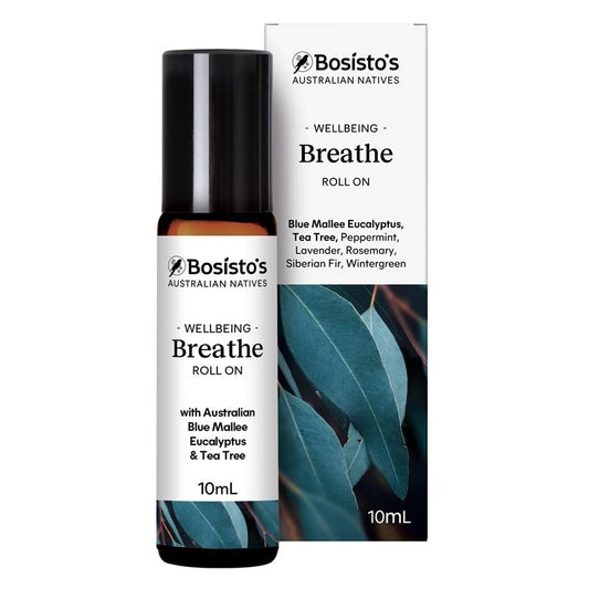 Bosisto's Native Breathe Essential Oil Roll-On 10ml - Auzzi Store