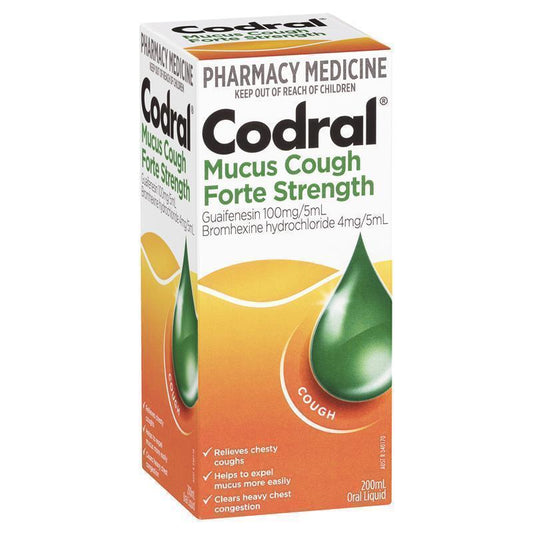Codral Mucus Cough Forte - 200ml - Berry Flavor
