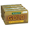 Palmolive Gold Bar Soap 90g - 4 Pack - Daily Deodorant Protection
