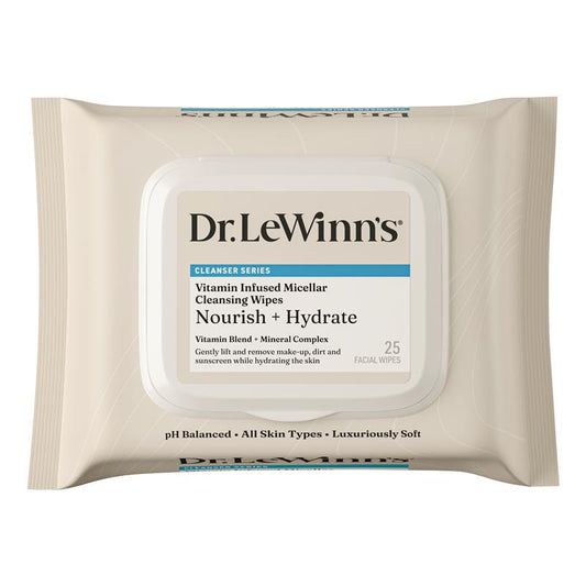 Dr LeWinn's Private Formula Vitamin Infused Micellar Wipes - 25 Pack - Auzzistore