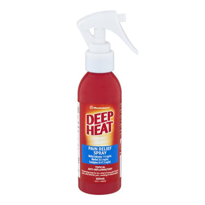 Deep Heat Original Pain Relief Spray 100ml - Fast & Targeted Relief