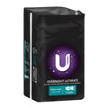 U by Kotex Overnight Extra Ultimate 41cm Wing Pads - 6Pads