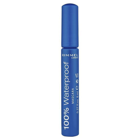 Rimmel Mascara 100% Water Proof Black Black - Auzzistore