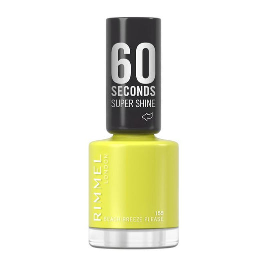 Rimmel 60 Seconds Nail Polish 155 Beach Breeze Please - Auzzistore