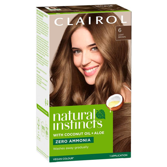 Natural Instincts 6 Suede - Light Brown Semi-Permanent Hair Colour - Auzzi Store