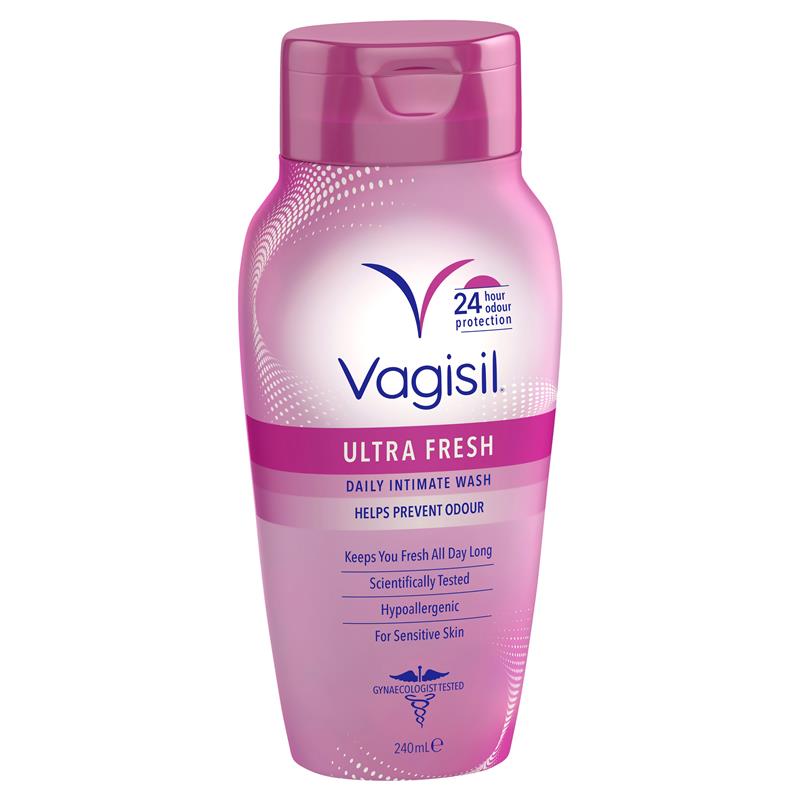 Vagisil Ultra Fresh 240ml Intimate Wash – 24-Hour Odor Protection