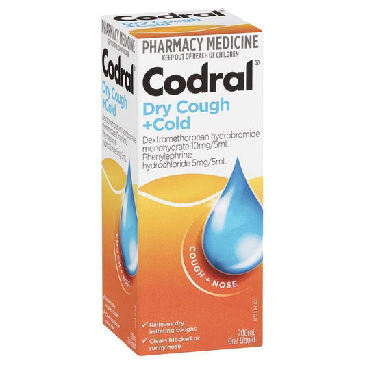 Codral Dry Cough & Cold - 200ml