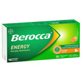 Berocca Energy Orange 30 Effervescent Tablets - Boost Your Energy Naturally