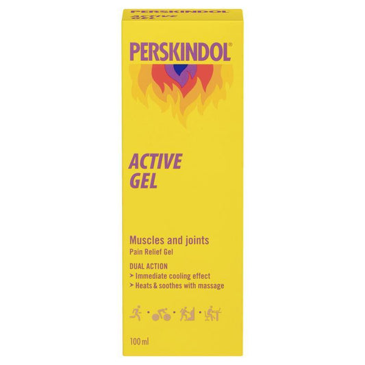 Perskindol Active Pain Relief Gel 100ml - Fast Relief for Muscle Pain